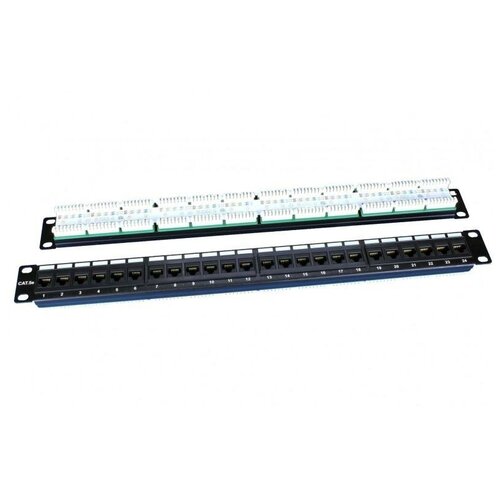 Патч-панель 19дюйм 1U кат.5E 24 порта RJ45 PP3-19-24-8P8C-C5E-110D черн. Hyperline 246095 патч панель 19дюйм 1u rj45 кат 5e 24 порта pp3 19 24 8p8c c5e 110d черн hyperline 246095