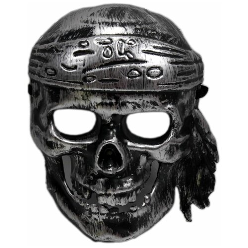 Карнавальная маска череп пирата маска череп пирата арт 1