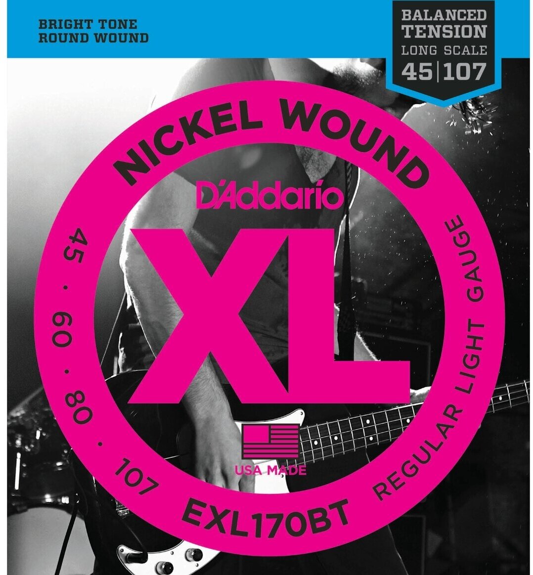 D'Addario EXL170BT Струны бас long 045-107