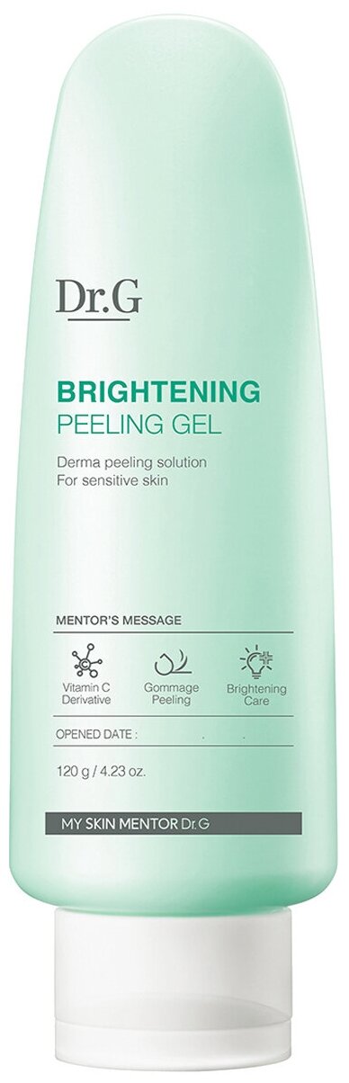Dr. G пилинг Brightening Peeling Gel, 120 мл, 120 г
