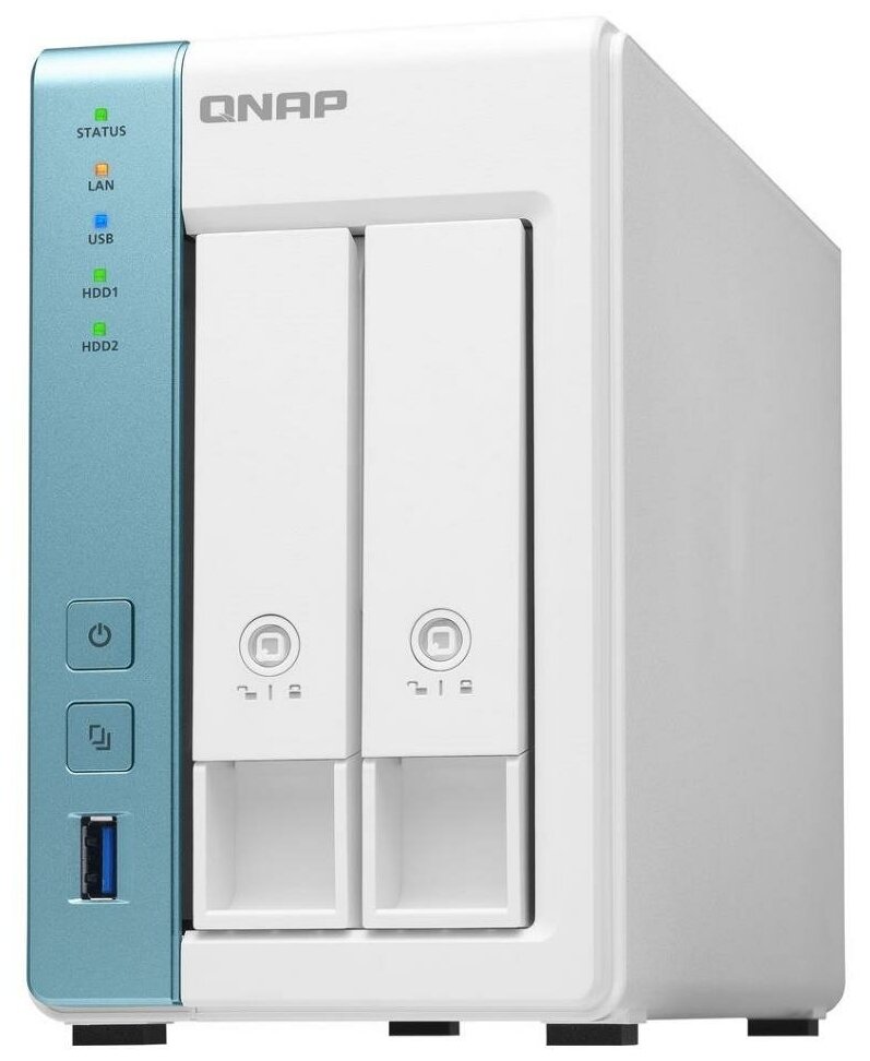 Qnap TS-231K СХД настольное исполнение 2BAY NO HDD