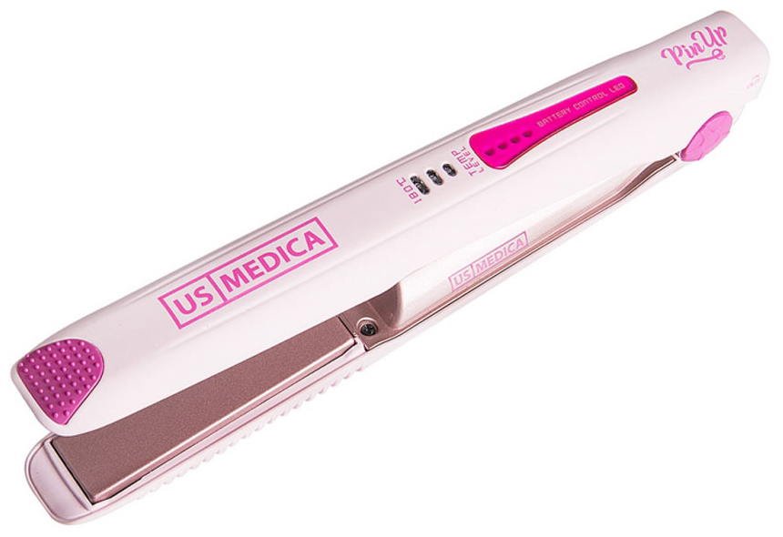 Беспроводной стайлер для волос US Medica PinUp (розовый)