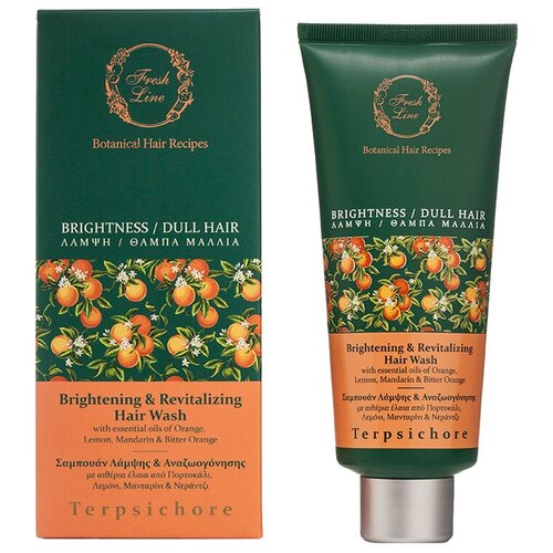 Fresh Line шампунь для волос Terpsichore Brightening and Revitalizing, 75 мл