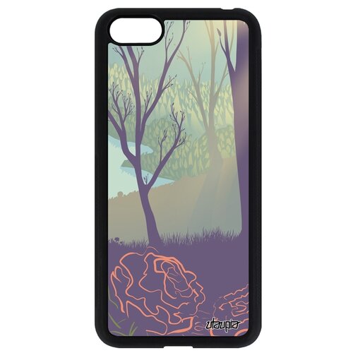 фото Чехол на смартфон y5 2018, "лесные розы" лес пейзаж utaupia