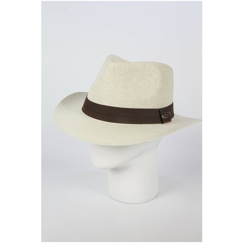 шляпа федора betmar демисезонная шерсть утепленная размер uni черный Шляпа Nazarkov Furs, размер UNI, бежевый