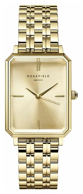 Наручные часы Rosefield The Octagon OCGSG-O65, золотой