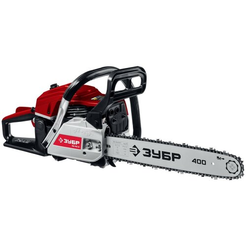 фото Пила цепная бензиновая зубр пбц-м40-40