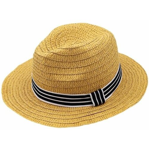 Соломенная летняя детская шляпа для мальчика для девочки Кепка Панама Шляпка