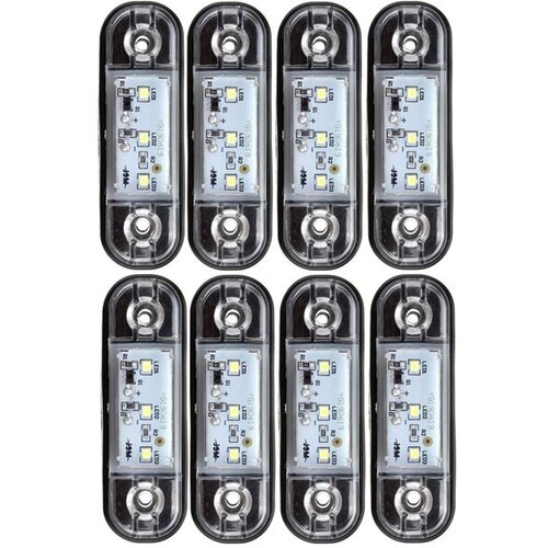 Светодиодные габариты на прицеп K8-GF-U-3SMD-White белый