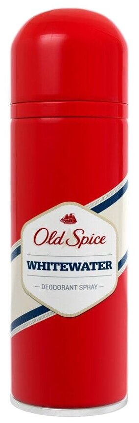 Old Spice Дезодорант спрей WhiteWater, 150 мл, 140 г