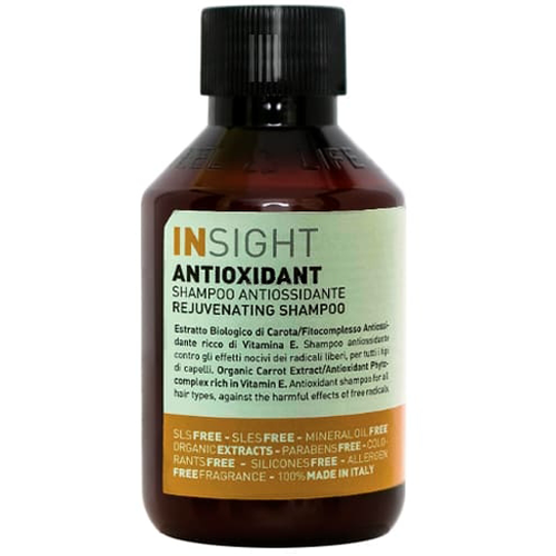 Insight ANTIOXIDANT Шампунь для защиты и омоложения волос 100 мл спрей для защиты и омоложения волос insight professional antioxidant protective hair spray 100 мл