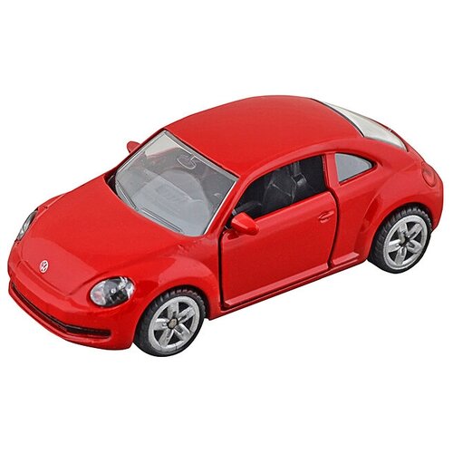 Легковой автомобиль Siku Volkswagen Beetle (1417) 1:87, красный пожарный автомобиль siku с катером 1636 1 87 17 см красный