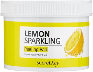 Secret Key пилинг-диски для лица Lemon sparkling peeling pad 70 шт.