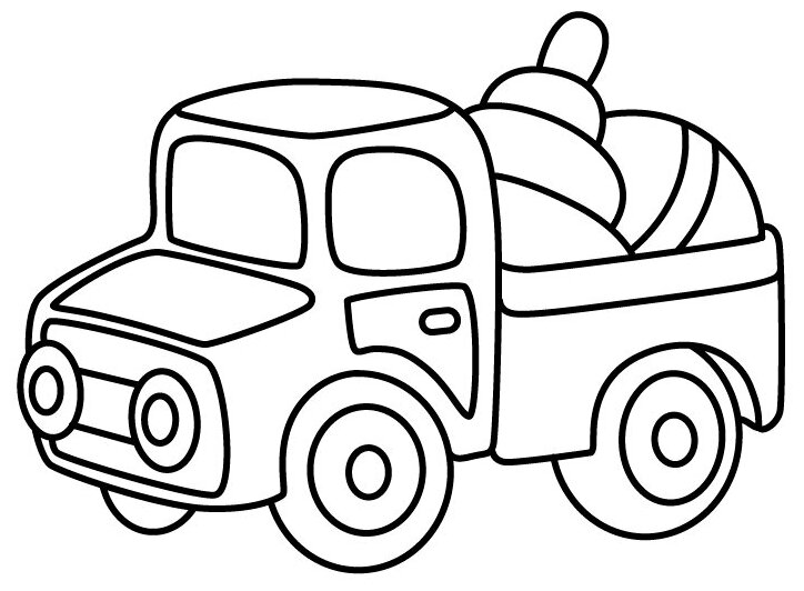 Рисунок моя любимая игрушка машина