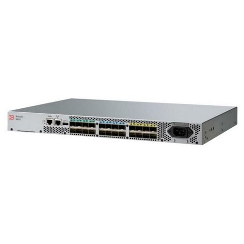 Brocade G610S 24-port FC Switch, 8-port licensed, 8x 32Gb SWL SFP+, 1 PS, Rail Kit заглушка разъема rotor 2inpower charging port cover kit c00 013 00170