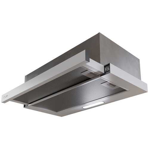 Вытяжка встраиваемая Lex HONVER 600 белый управление кнопочное 1 мотор 793200₽