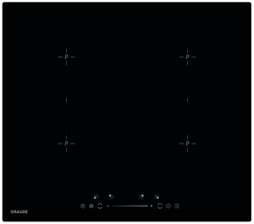 Индукционная варочная панель GRAUDE IK 60.2 B, черный
