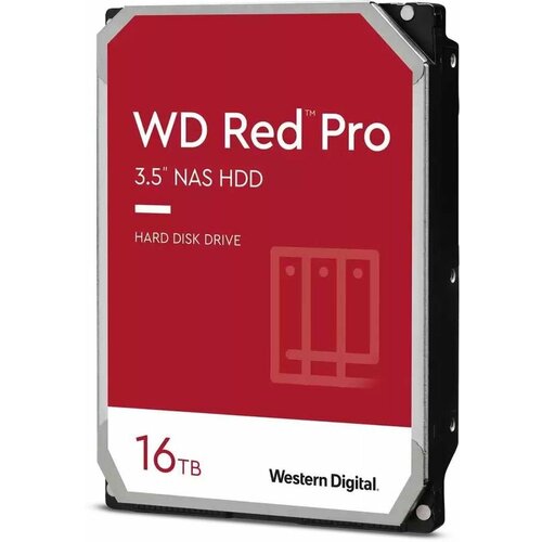 Жесткий диск WD Red Pro WD161KFGX 16ТБ HDD SATA III 35 6090400₽