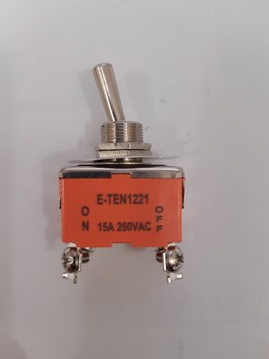 Тумблер E-TEN-1221 4 pin 15A 250V