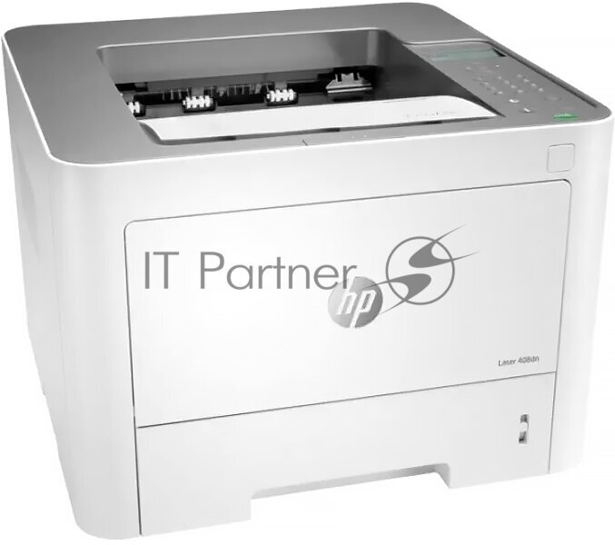 Принтер HP Laser 408dn Printer (A4, 1200dpi, 40ppm, 256Mb, 2 trays 50+250, duplex, USB/GigEth, PCL5, PCLXL, PS, cartridge 3000 pages & Imaging Drum 30K pages in box, repl. Samsung SL-M4020ND) (7UQ75A# - фото №5