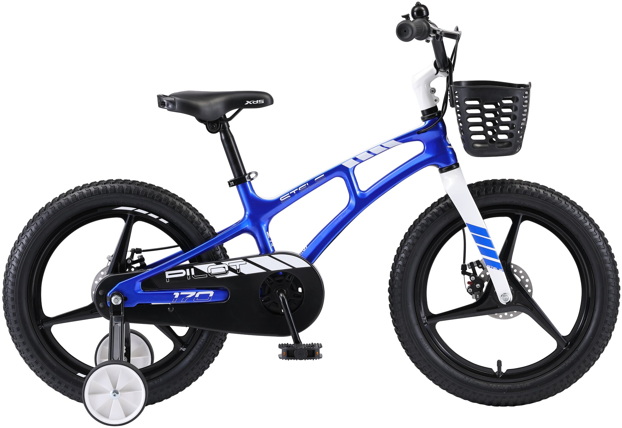 Детский велосипед STELS Pilot 170 MD 18 V010 (2021) синий 9.5" (требует финальной сборки)