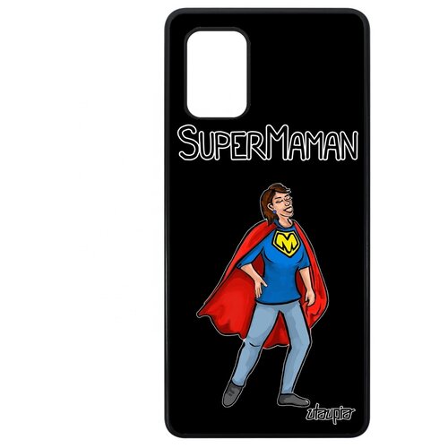 фото Чехол для мобильного samsung galaxy a71, "супермама" семья юмор utaupia