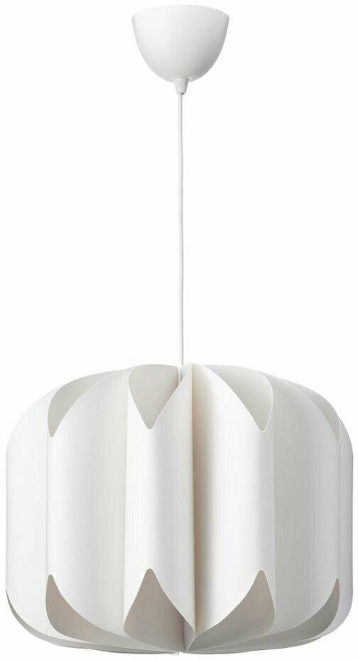 фото HEMMA/MOJNA Светильник подвесной IKEA, цвет белый