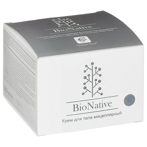 BioNative Крем для тела Bionative мицеллярный, 200 мл bionative collagen мягкий пилинг и крем коллаген 200 мл