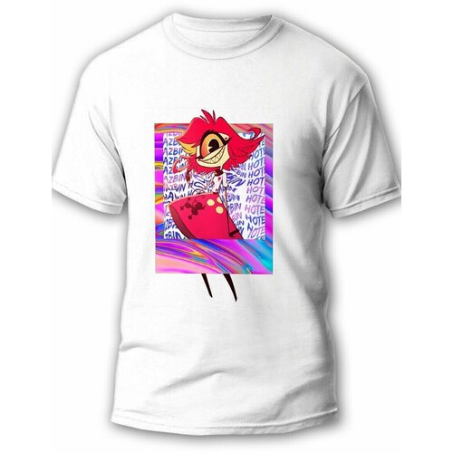 фото Футболка будь на стиле, футер, размер l, белый