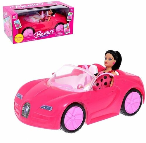 Кукла-модель Алёна на машине