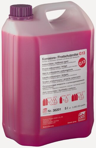 Изображение товара Антифриз концентрат G13 -36 (при разбавлении 1:1) фиолетовый 5л Febi 38201