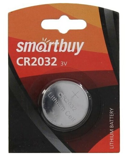 Батарейка Smartbuy Lithium Battery CR2032/1B