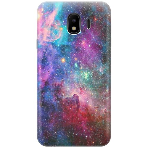 фото Gosso ультратонкий силиконовый чехол-накладка для samsung galaxy j4 (2018) с принтом "волшебный космос"