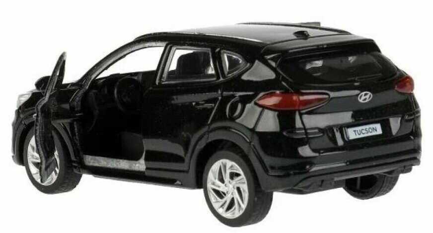 Модель машины Технопарк Hyundai Tucson, черная, инерционная ТUСSОN-12-ВК