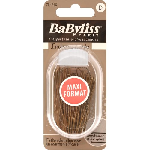 Шпильки для волос BABYLISS PARIS коричневые, Арт. BS794760, 60шт
