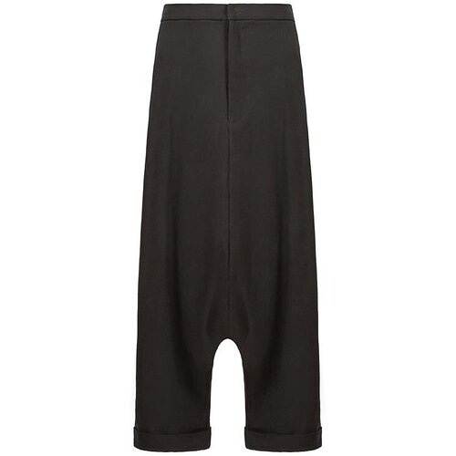 Брюки  Nuovo Borgo, повседневный стиль, размер 48, черный