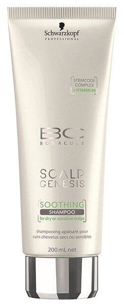 Schwarzkopf Professional шампунь Scalp Genesis Soothing, 200 мл