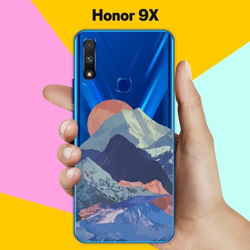 Силиконовый чехол Горы на Honor 9X силиконовый чехол на honor x30 лимоны для хонор икс 30