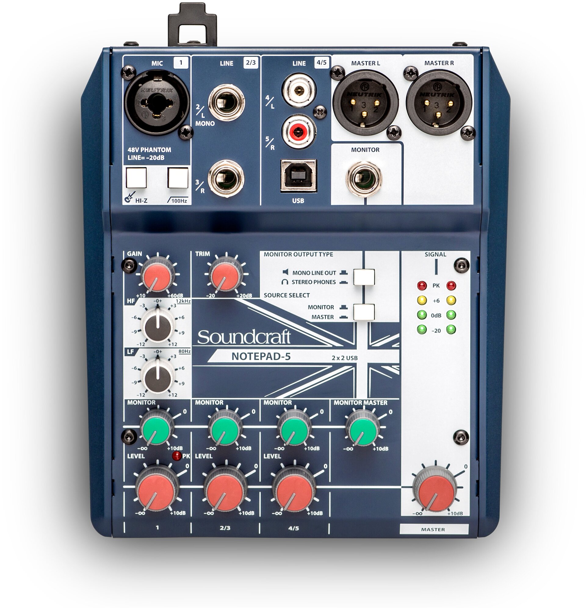 Микшерный пульт Soundcraft Notepad-5 (5085980EU)