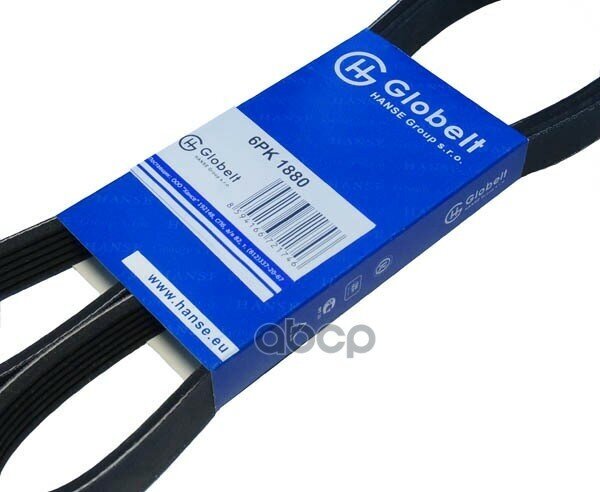 6Pk1880_globelt_ремень Приводной Поликлиновой Epdm Globelt арт. 6PK1880