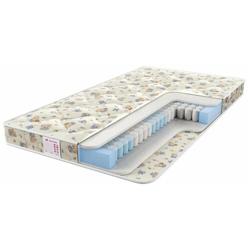 фото Матрас детский sontelle juno brave, пружинный, бежевый