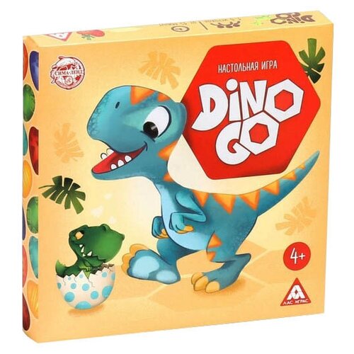 Настольная игра-пазлы ЛАС ИГРАС Dino Go