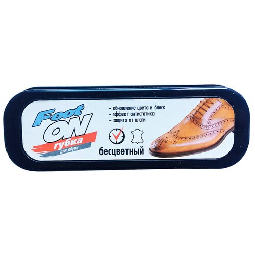 Footon Губка для обуви, бесцветный