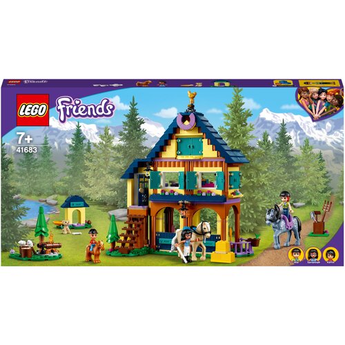 Конструктор LEGO Friends 41683 Лесной клуб верховой езды, 511 дет. lego 41683 forest horseback riding center