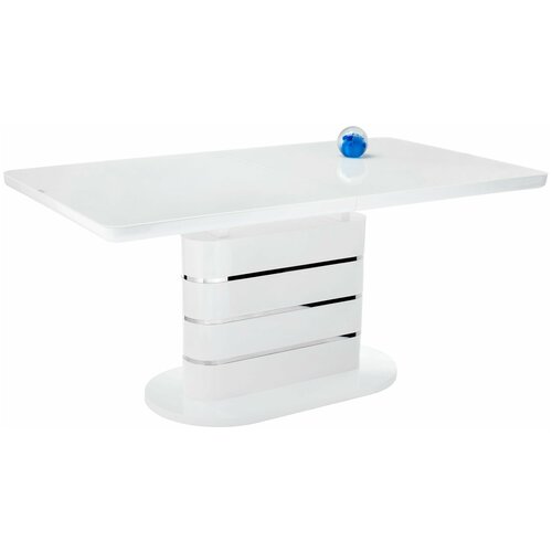 Обеденный стол Plas 140 super white