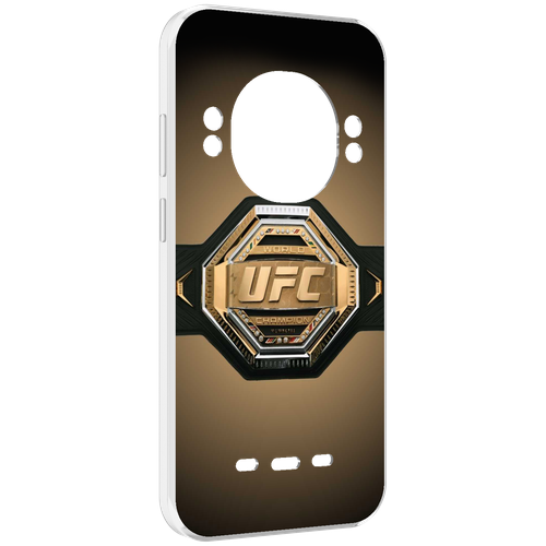 Чехол MyPads UFC единоборства мужской для UleFone Power Armor 16 Pro задняя-панель-накладка-бампер