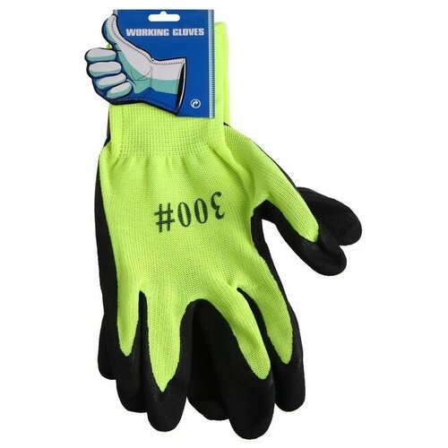 Перчатки рыболовные резиновые цвет лайм 262₽