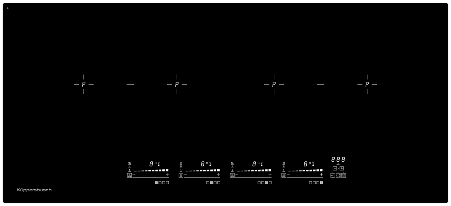 Kuppersbusch Индукционная варочная панель Kuppersbusch KI 9800.0 SR