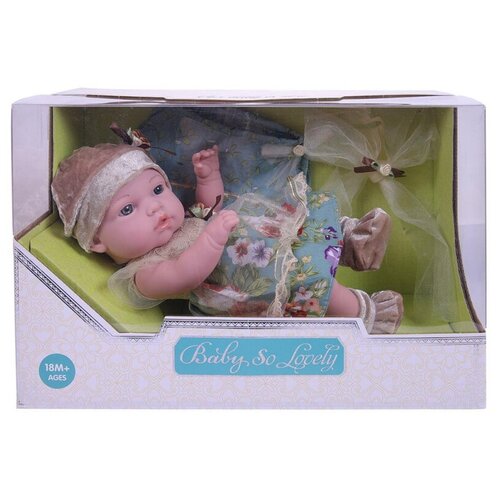 Пупс Junfa toys Baby So Lovely, 30 см, 1917-1 мультиколор