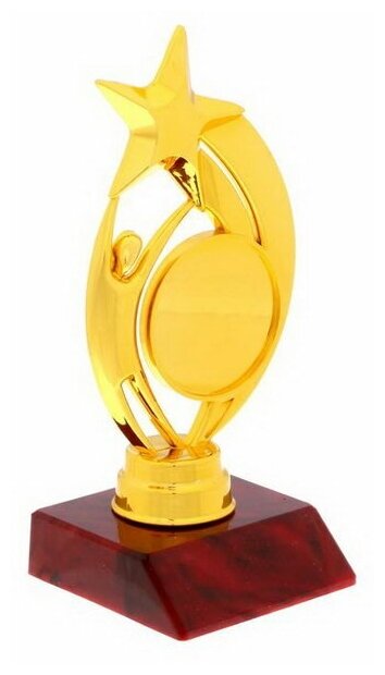 фото Фигура под нанесение "Звезда с человеком", красная подставка, 2 шт.